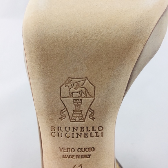 Brunello Cucinelli Penny Heels - New! Never worn - Picture 8 of 9
